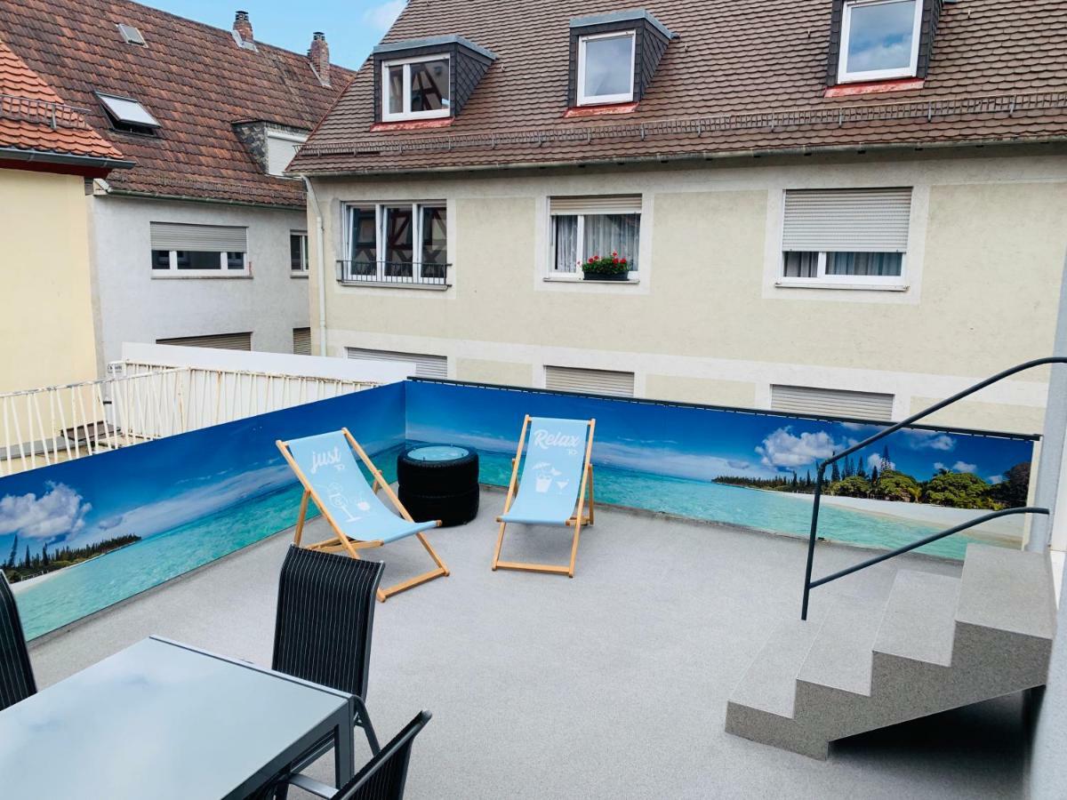 Schoenes Apartment Terrasse 2P. Stadtnah Wuerzburg Wlan Екстериор снимка