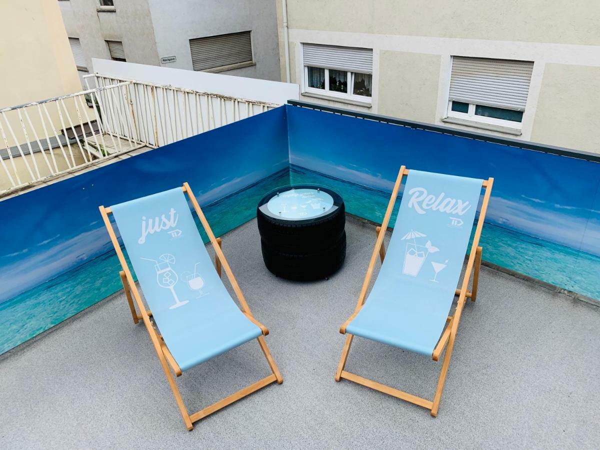 Schoenes Apartment Terrasse 2P. Stadtnah Wuerzburg Wlan Екстериор снимка